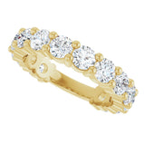 14K Yellow Gold 2 9/10 CTW Lab-Grown Diamond Anniversary Band