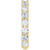 14K Yellow Gold 1 9/10 CTW Lab-Grown Diamond Anniversary Band