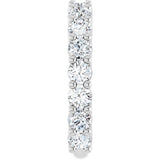 14K White Gold 1 9/10 CTW Lab-Grown Diamond Anniversary Band
