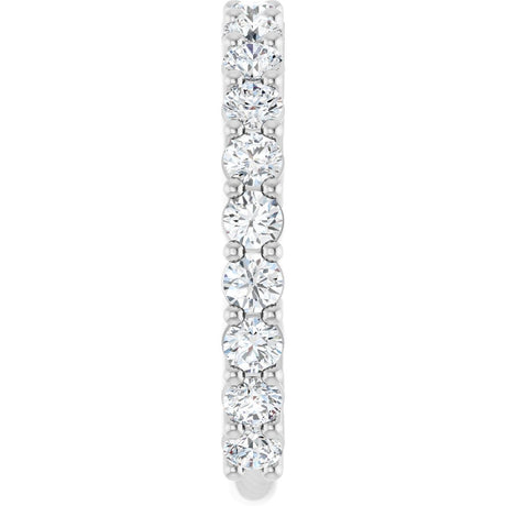 14K White Gold 1 1/5 CTW Lab-Grown Diamond Anniversary Band