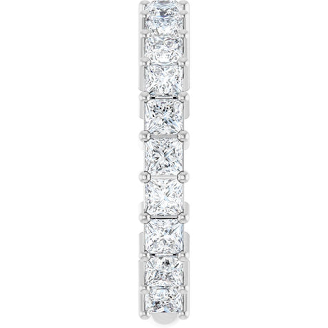 14K White Gold 1 7/8 CTW Lab-Grown Diamond Anniversary Band