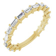 14K Yellow Gold 3/4 CTW Lab-Grown Diamond Anniversary Band