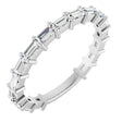 14K White Gold 3/4 CTW Lab-Grown Diamond Anniversary Band