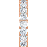14K Rose Gold 3 3/8 CTW Lab-Grown Diamond Anniversary Band