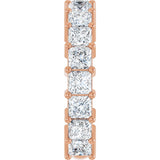 14K Rose Gold 3 3/8 CTW Lab-Grown Diamond Anniversary Band