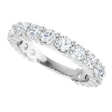 14K White Gold 1 9/10 CTW Lab-Grown Diamond Anniversary Band
