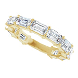 14K Yellow Gold 3 3/8 CTW Lab-Grown Diamond Anniversary Band