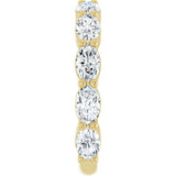 14K Yellow Gold 1 9/10 CTW Lab-Grown Diamond Anniversary Band