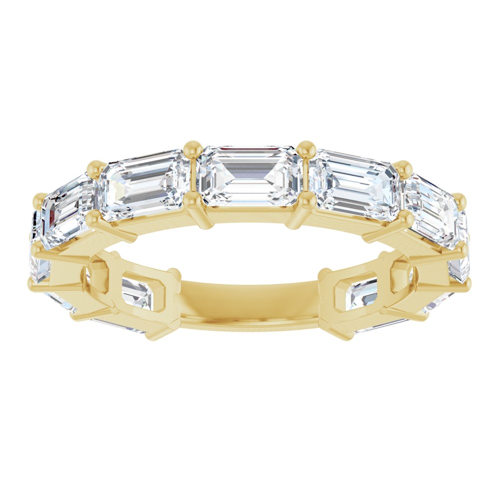14K Yellow Gold 3 3/8 CTW Lab-Grown Diamond Anniversary Band