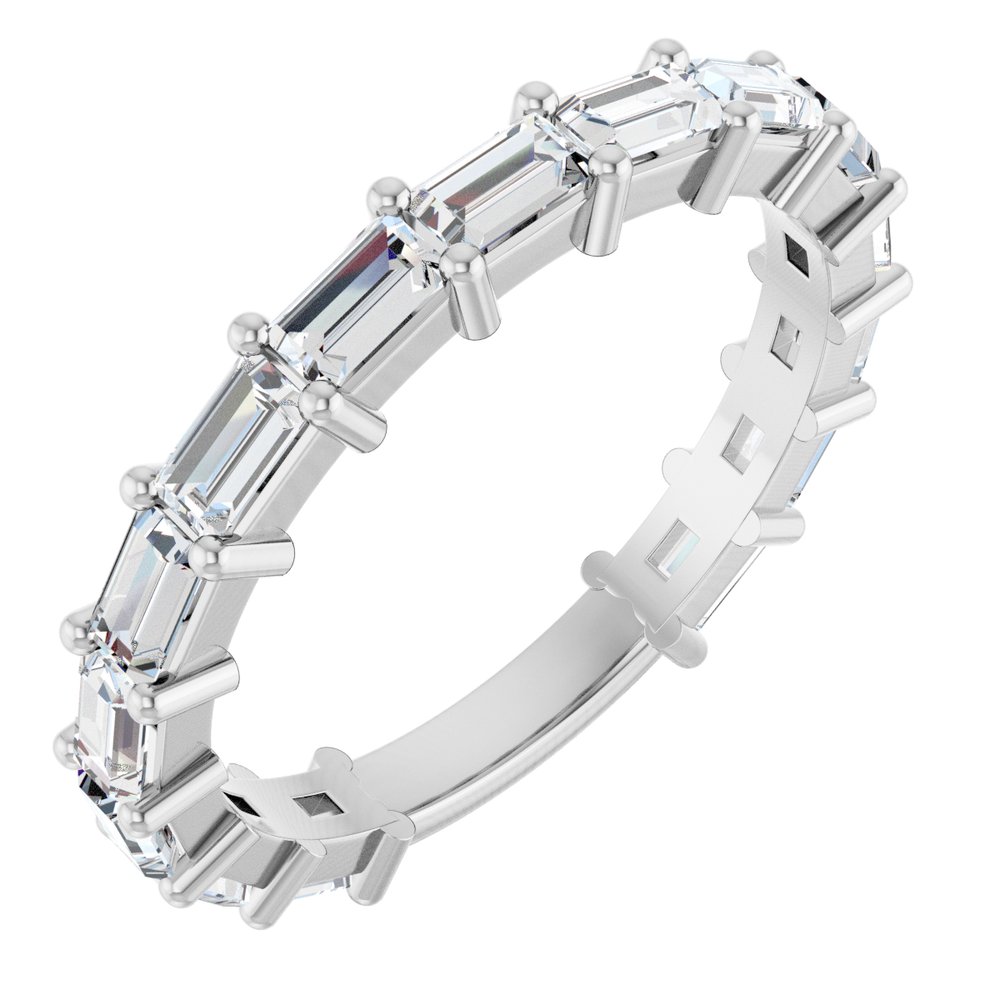 Platinum 1 1/2 CTW Lab-Grown Diamond Anniversary Band