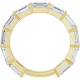 14K Yellow Gold 3 3/8 CTW Lab-Grown Diamond Anniversary Band