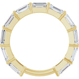 14K Yellow Gold 3 3/8 CTW Lab-Grown Diamond Anniversary Band