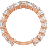 14K Rose Gold 3 3/8 CTW Lab-Grown Diamond Anniversary Band