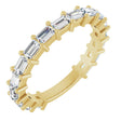 14K Yellow Gold 1 1/3 CTW Lab-Grown Diamond Anniversary Band