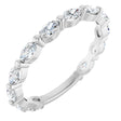 14K White Gold 3/4 CTW Lab-Grown Diamond Anniversary Band