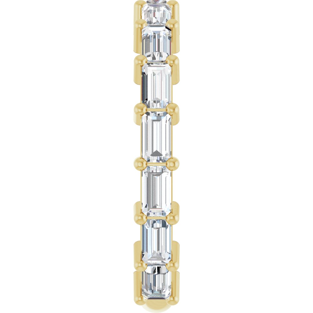 14K Yellow Gold 1 1/2 CTW Natural Diamond Anniversary Band