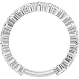 14K White Gold 1 1/3 CTW Lab-Grown Diamond Anniversary Band