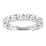 14K White Gold 1 9/10 CTW Lab-Grown Diamond Anniversary Band