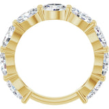 14K Yellow Gold 3 1/3 CTW Lab-Grown Diamond Anniversary Band