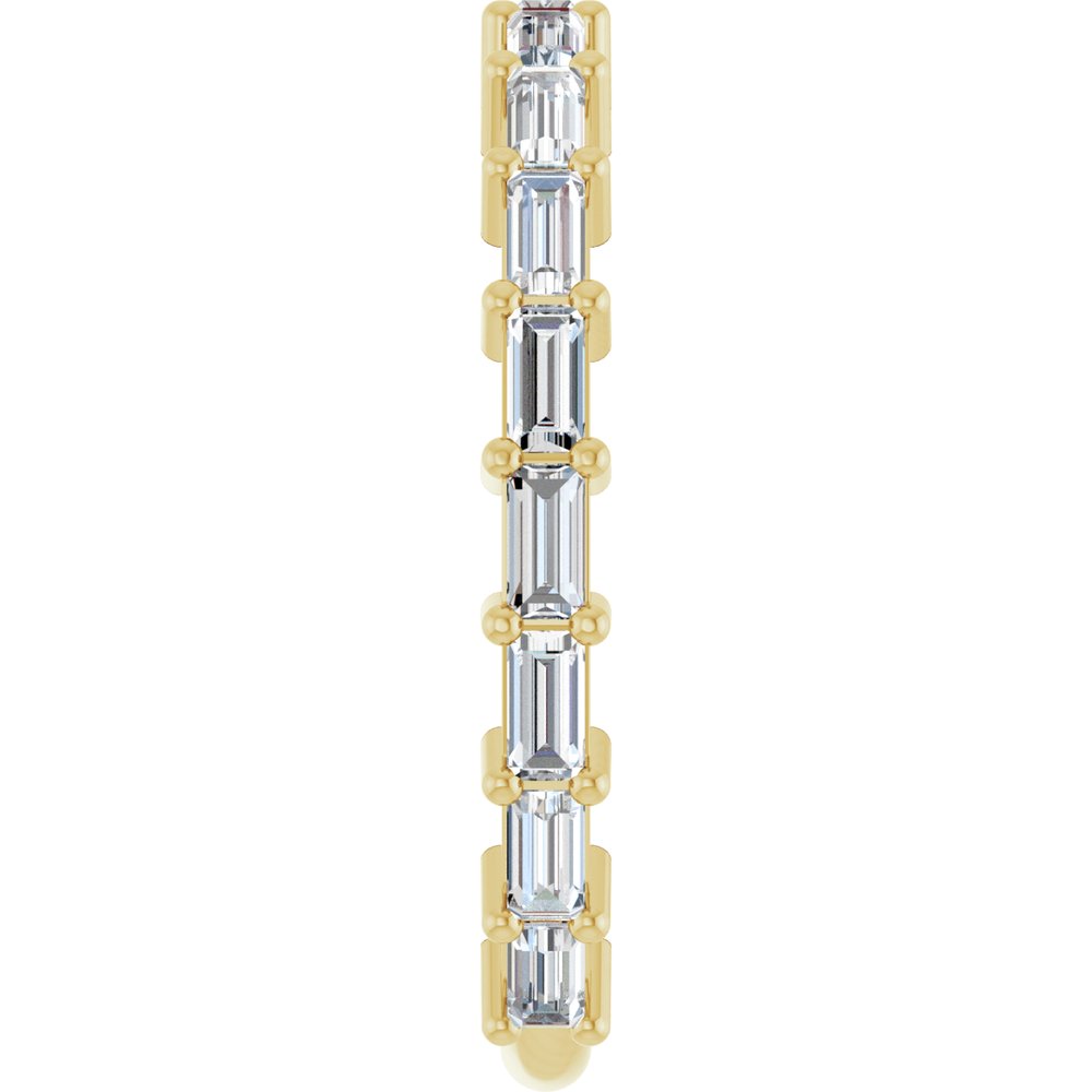 14K Yellow Gold 3/4 CTW Lab-Grown Diamond Anniversary Band