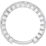 14K White Gold 1 7/8 CTW Lab-Grown Diamond Anniversary Band