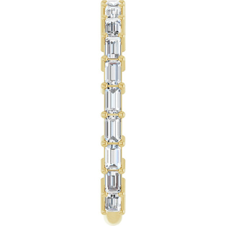14K Yellow Gold 5/8 CTW Natural Diamond Anniversary Band