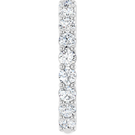 14K White Gold 1 1/3 CTW Lab-Grown Diamond Anniversary Band