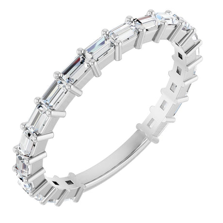 14K White Gold 5/8 CTW Lab-Grown Diamond Anniversary Band