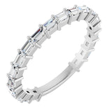 14K White Gold 5/8 CTW Lab-Grown Diamond Anniversary Band