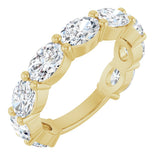 14K Yellow Gold 3 1/3 CTW Lab-Grown Diamond Anniversary Band