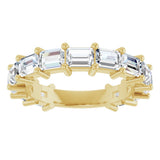 14K Yellow Gold 3 1/6 CTW Lab-Grown Diamond Anniversary Band