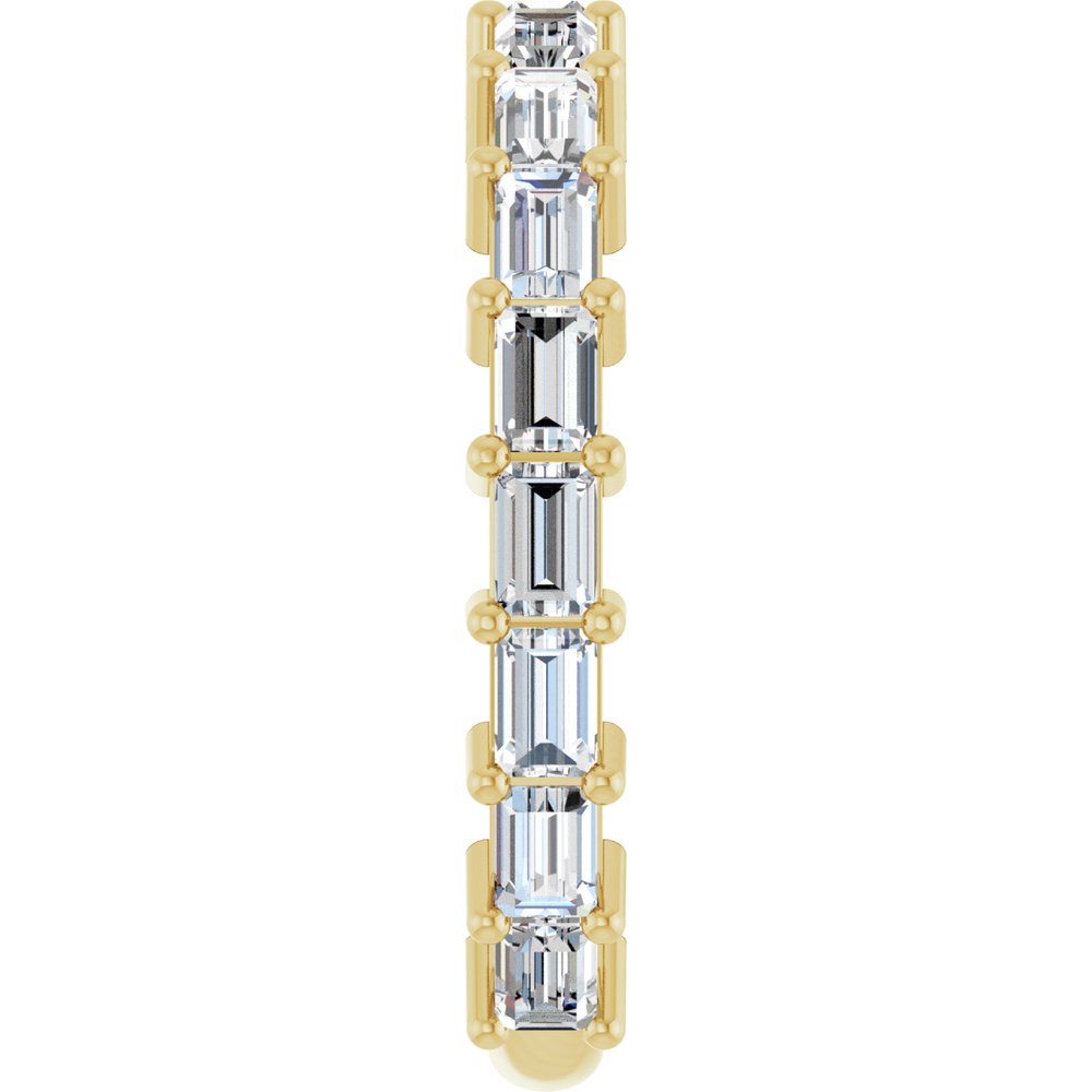 14K Yellow Gold 1 1/3 CTW Lab-Grown Diamond Anniversary Band