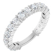 14K White Gold 1 1/3 CTW Lab-Grown Diamond Anniversary Band