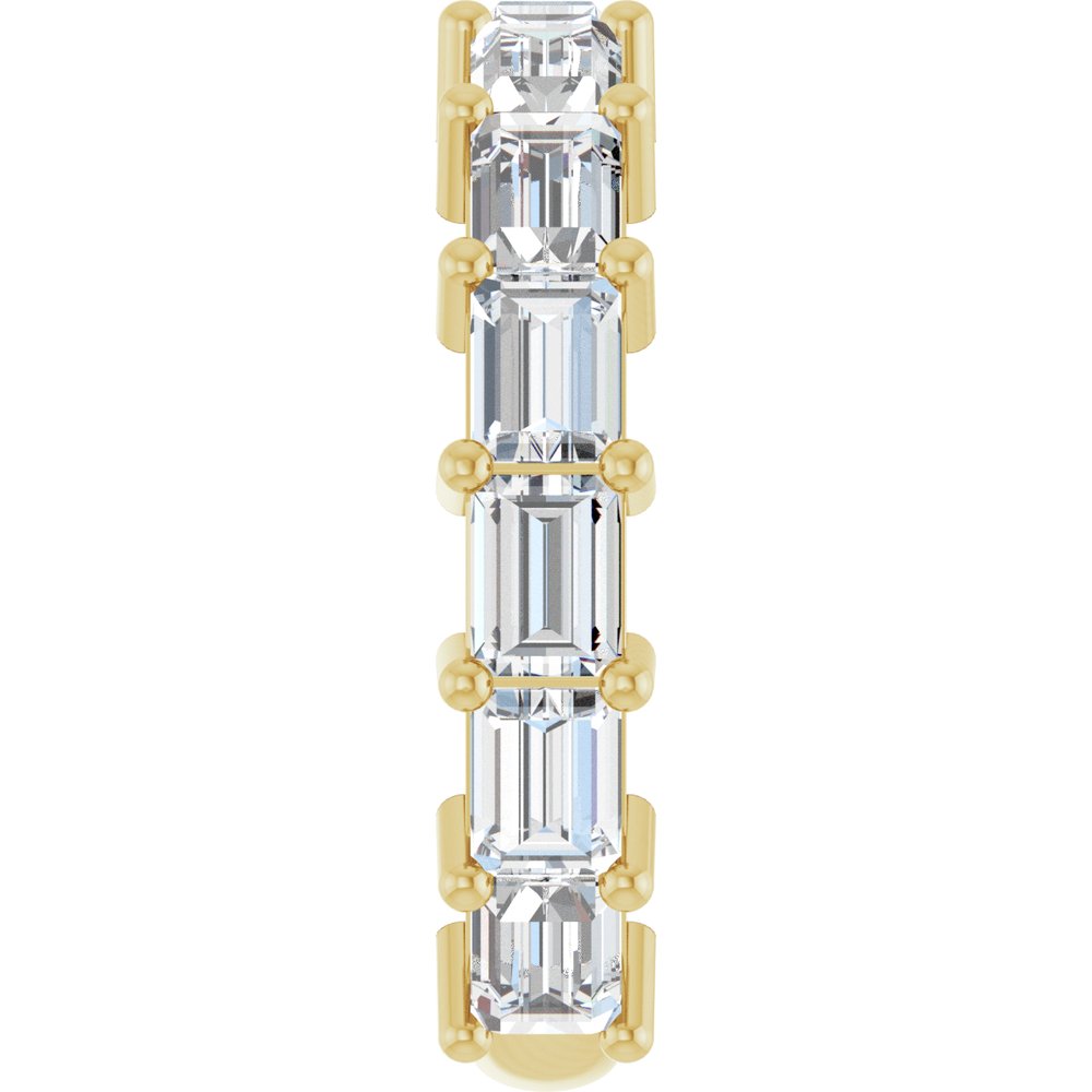 14K Yellow Gold 3 1/6 CTW Lab-Grown Diamond Anniversary Band