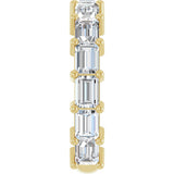 14K Yellow Gold 3 1/6 CTW Lab-Grown Diamond Anniversary Band