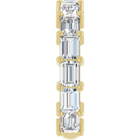 14K Yellow Gold 3 1/6 CTW Lab-Grown Diamond Anniversary Band