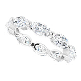 14K White Gold 1 3/4 CTW Lab-Grown Diamond Eternity Band