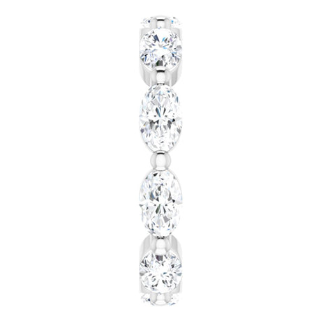 14K White Gold 1 3/4 CTW Lab-Grown Diamond Eternity Band