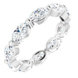 14K White Gold 1 3/4 CTW Lab-Grown Diamond Eternity Band