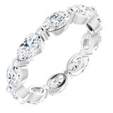 14K White Gold 1 3/4 CTW Lab-Grown Diamond Eternity Band