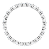 Platinum 3/4 CTW Natural Diamond Eternity Band
