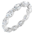 14K White Gold 1 9/10 CTW Lab-Grown Diamond Eternity Band