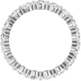 14K White Gold 1 3/4 CTW Natural Diamond Eternity Band