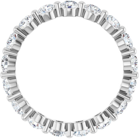 14K White Gold 1 1/2 CTW Lab-Grown Diamond Eternity Band