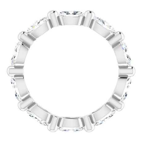 14K White Gold 1 9/10 CTW Lab-Grown Diamond Eternity Band