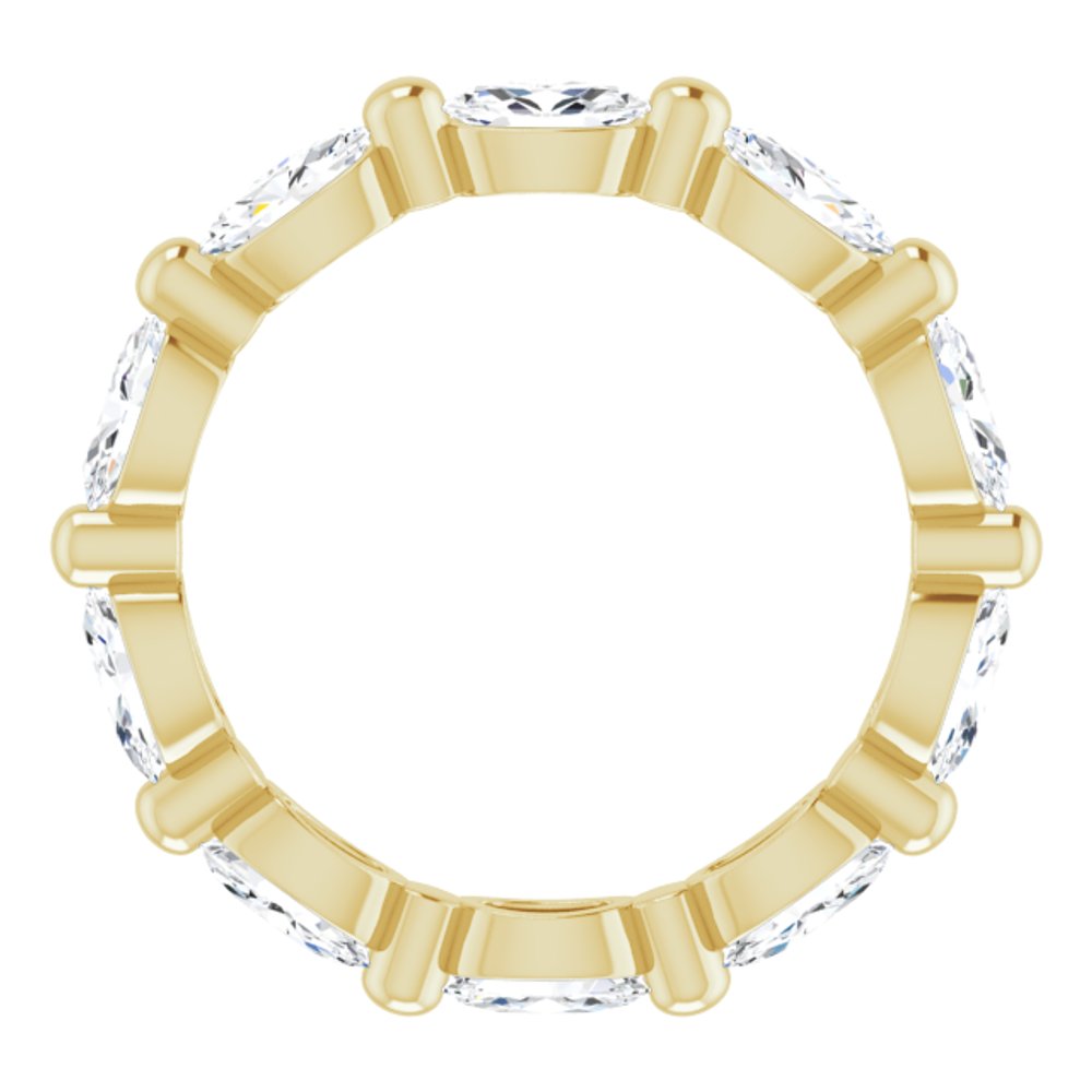 14K Yellow Gold 1 9/10 CTW Lab-Grown Diamond Eternity Band