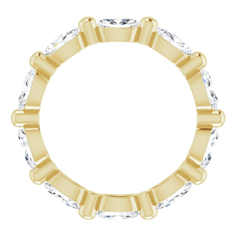 14K Yellow Gold 1 9/10 CTW Lab-Grown Diamond Eternity Band