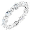 14K White Gold 1 9/10 CTW Lab-Grown Diamond Eternity Band
