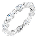 14K White Gold 2 1/2 CTW Natural Diamond Eternity Band