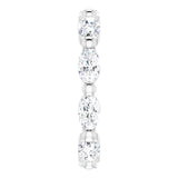 14K White Gold 1 9/10 CTW Lab-Grown Diamond Eternity Band